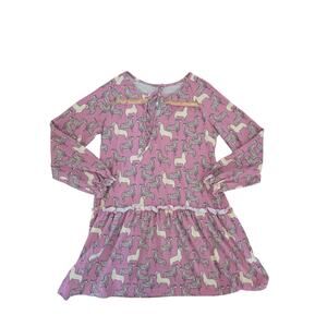Egg New York By Susan Lazar Lavender Llama Dress